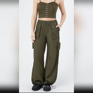Olive Cargo Pants NWT